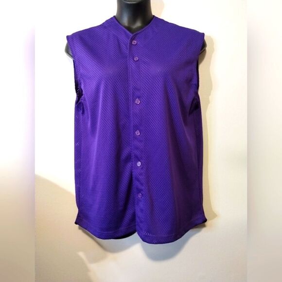Purple Mesh Style Jersey - Picture 5 of 9